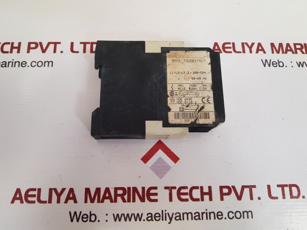 Telemecanique Rm3_Tg201Ms7 Phase Sequence Relay 200-500V 50/60Hz