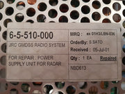 Jrc 6-5-510-000 power supply unit for radar