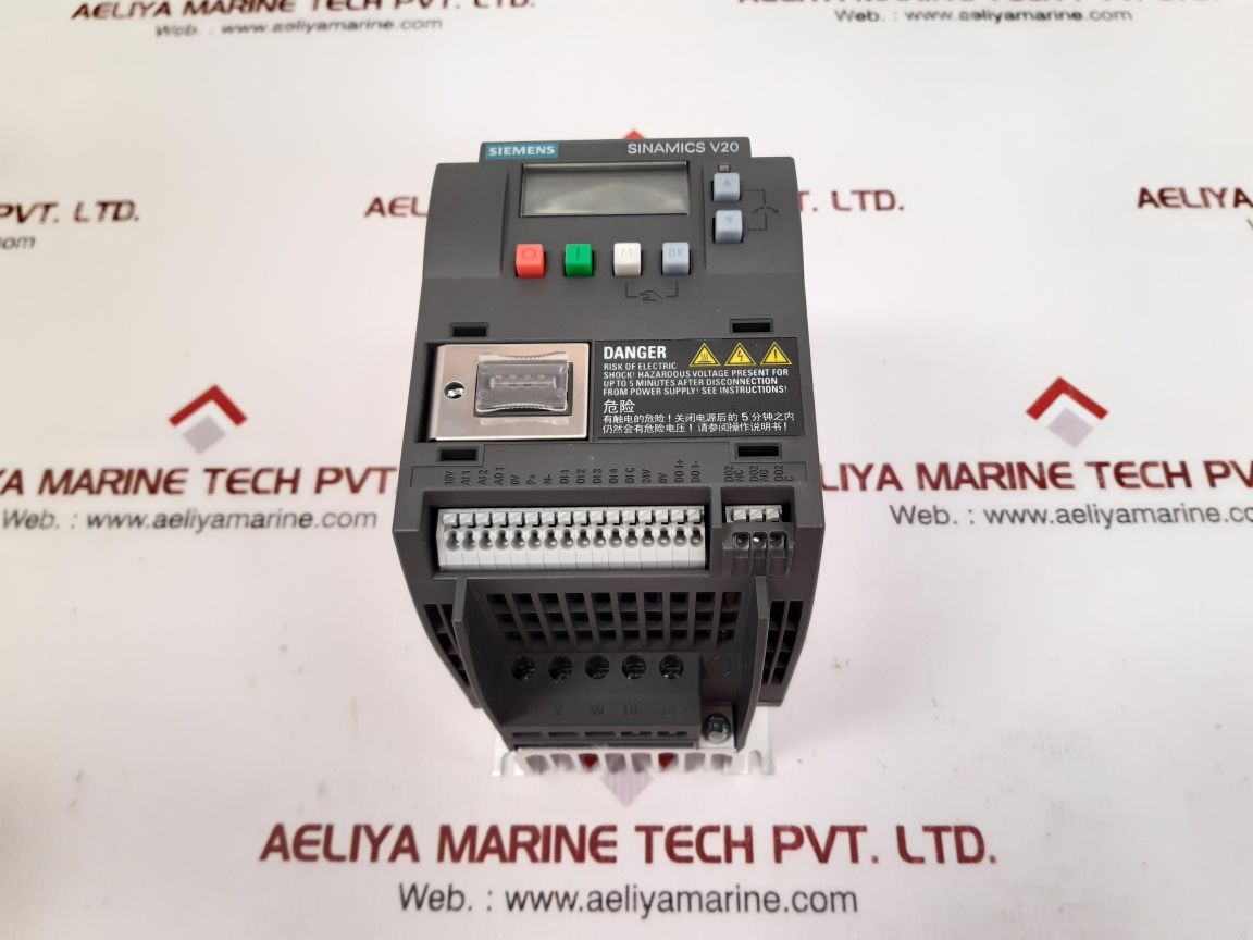 Siemens 6sl32105be155uv0 sinamics v20