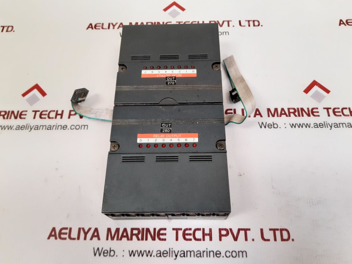 Idec Izumi Pfj-t081U 8-relay Output Unit Fa-1J 220 Vac 5A