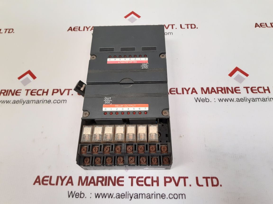 Idec Izumi Pfj-t081U 8-relay Output Unit Fa-1J 5A 220 Vac