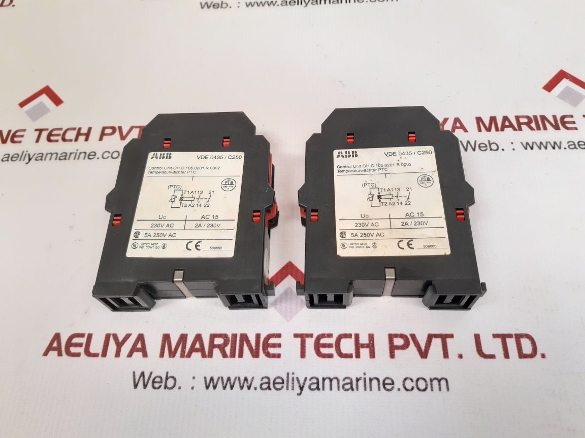 Abb Gh C 105 0201 R 0002 Temperature Monitor Ptc