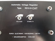 Roper Electronic Reg23Cat Automatic Voltage Regulator