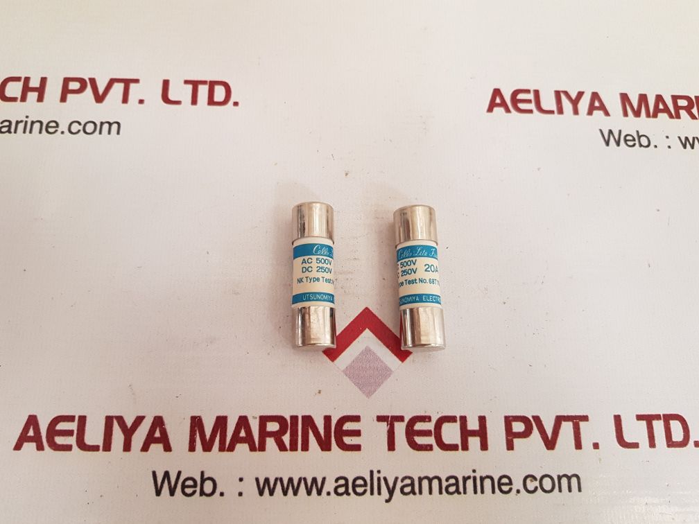 Lot Of 2X Utsunomiya Electric Cello Lite Fuse Uc1 20A