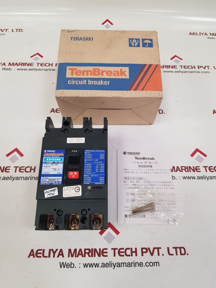 Terasaki xs100nb tembreak circuit breaker