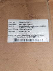 Terasaki Xs600Cs 3 Pole Molded Case Circuit Breaker 600A Ac690V 50/60Hz