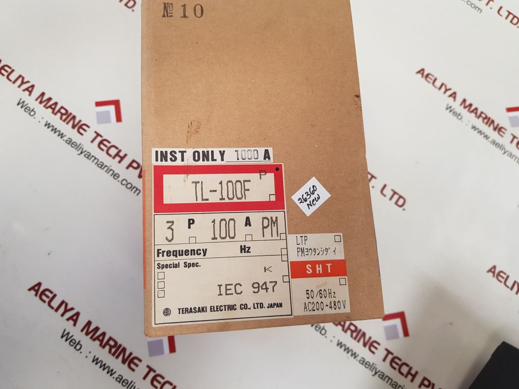 Terasaki tl-100f tembreak circuit breaker 100a