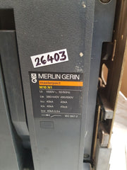 Merlin Gerin Masterpact 1600A M16 N1 Circuit Breaker 1000V 50/60Hz 24 Vdc