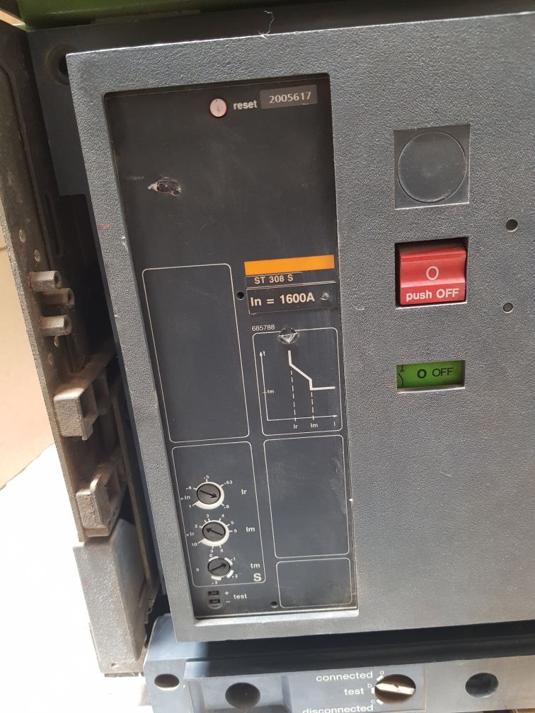 Merlin gerin masterpact m16 h2 circuit breaker st 308 s