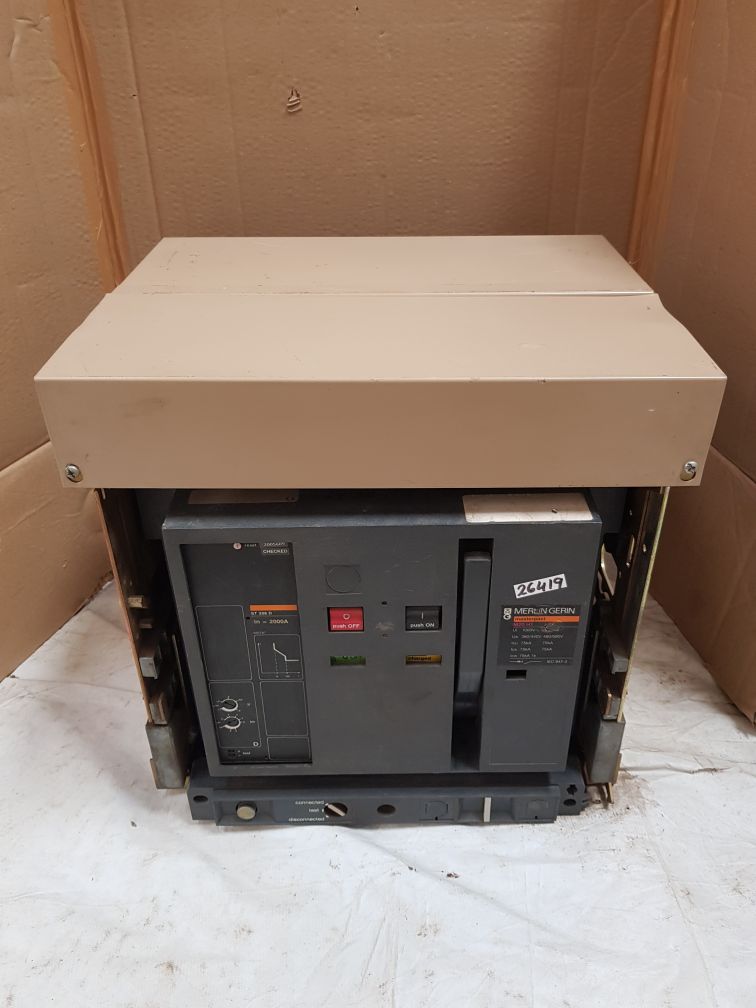 Merlin Gerin Masterpact M20 H1 2000A Circuit Breaker 1000V~ 50/60Hz