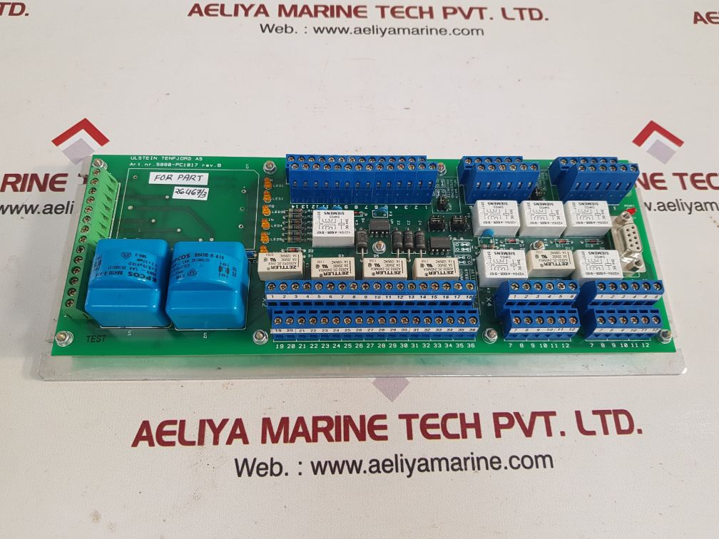 Ulstein 5880-pc1017 rev.b signal common pcb card 