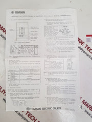 Terasaki Tl-1200Ne 3 Pole 1250 A Circuit Breaker Ac690V 50~60Hz