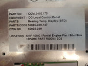Man B&W 50935-03H-147 Bearing Temp. Display Module 1685337-9