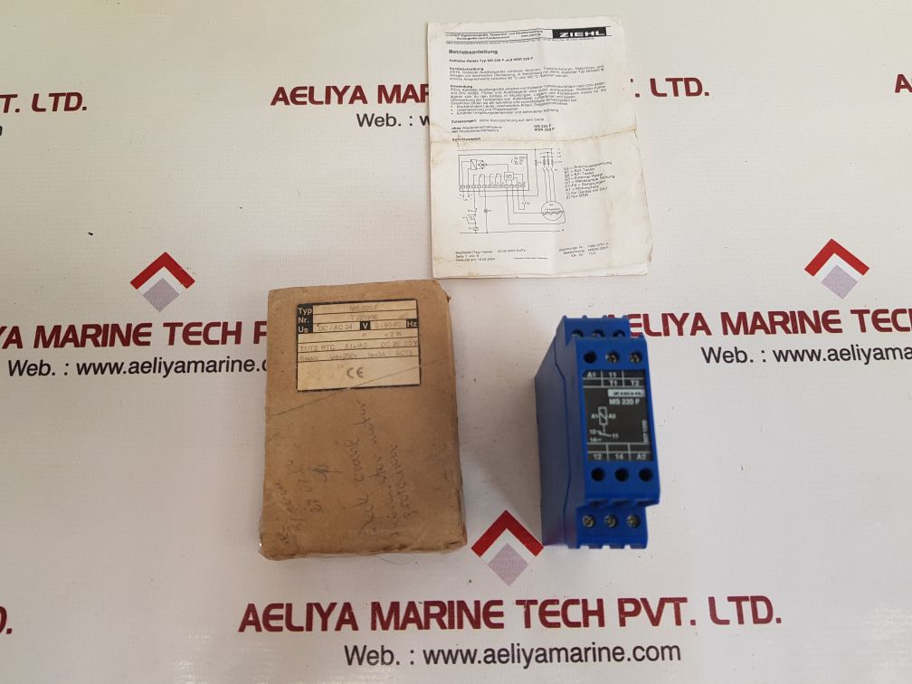 Ziehl Ms 220 F Frequency Relay Dc/Ac 24 V