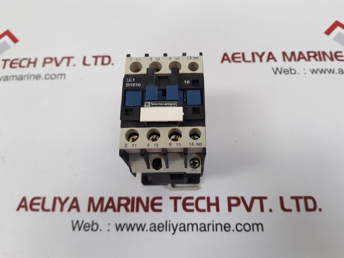Telemecanique Lc1 D1810Fe7 Contactor 115V 50/60Hz
