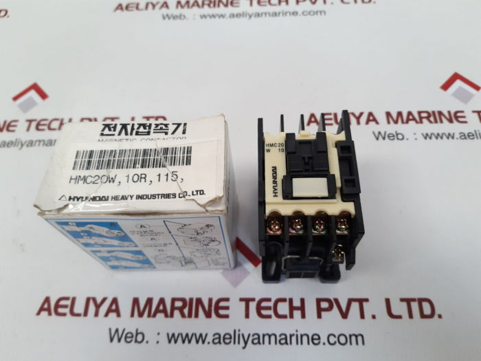 Hyundai Hmc20 W10 Magnetic Contactor 115V 60Hz