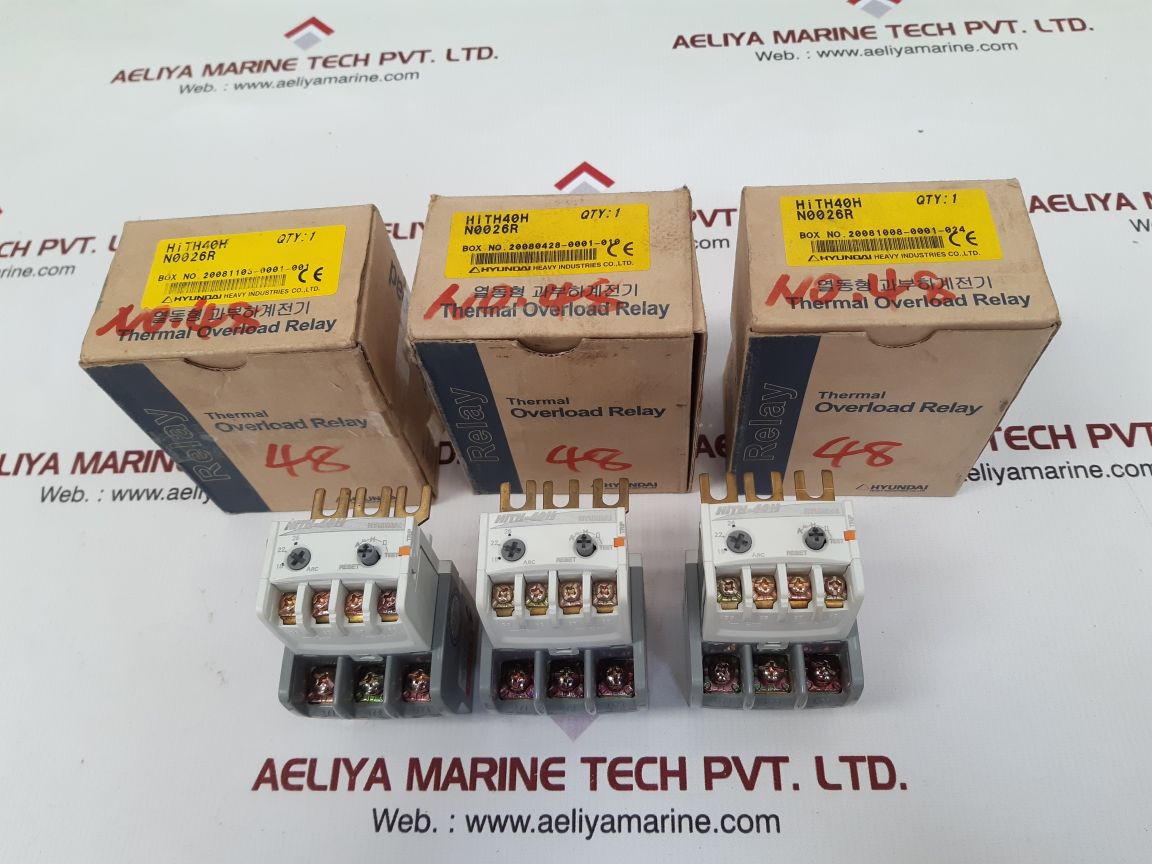 Hyundai Hith-40H Thermal Overload Relay 690V