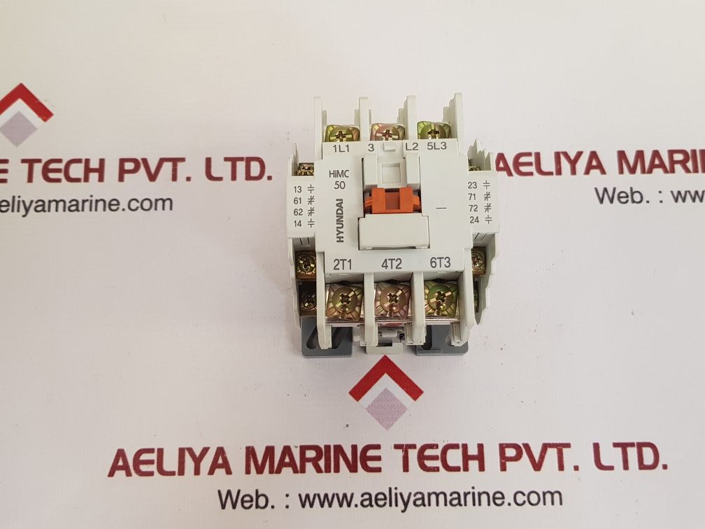 Hyundai Himc 50 Magnetic Contactor Hg02001-1007A, 110V 60Hz