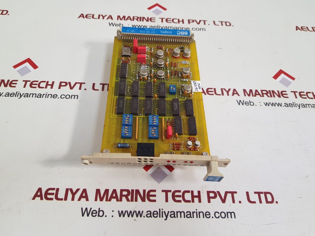 Bbc synpol cma 34 pcb card gvt 360 5795