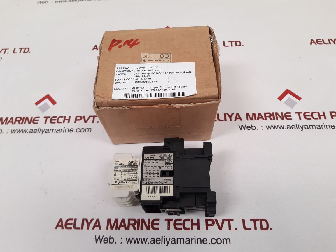 Fuji Electric Sh-4/Sz-a22 Contactor Relay 380-400V 50Hz/400-440V 60Hz