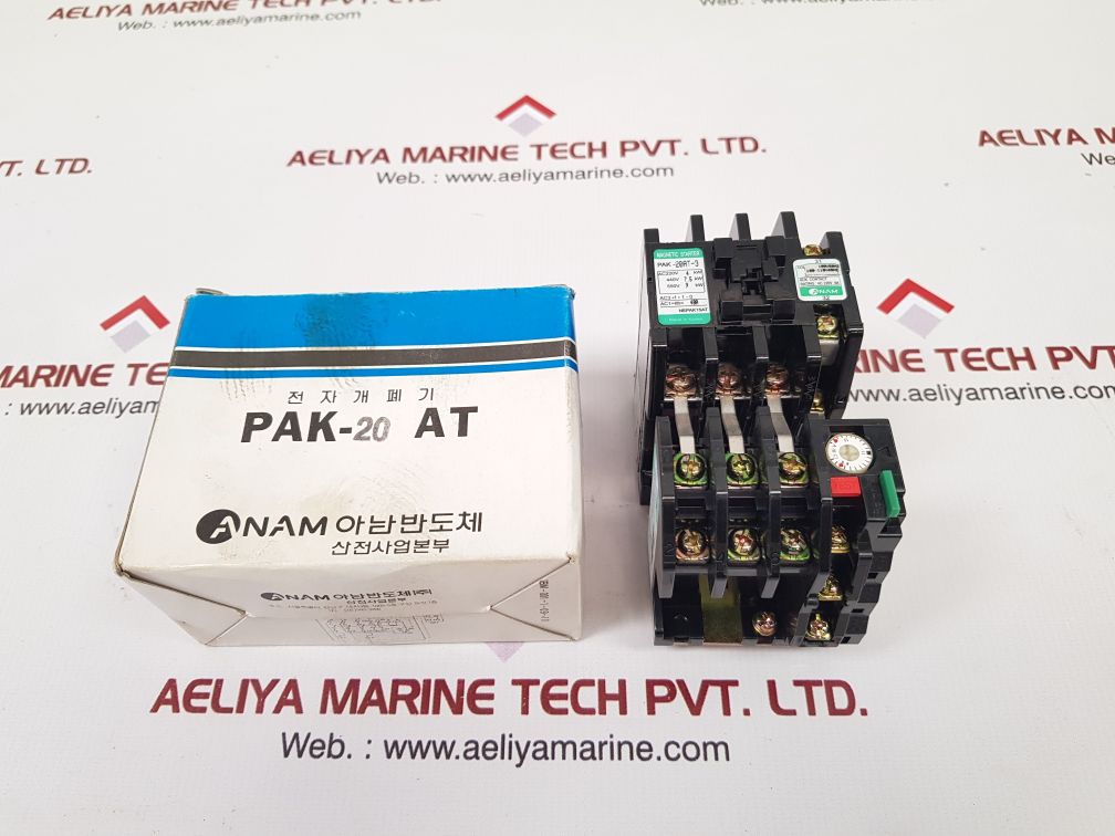 Anam Pak-20 At-3 Magnetic Starter 220Vac 6A