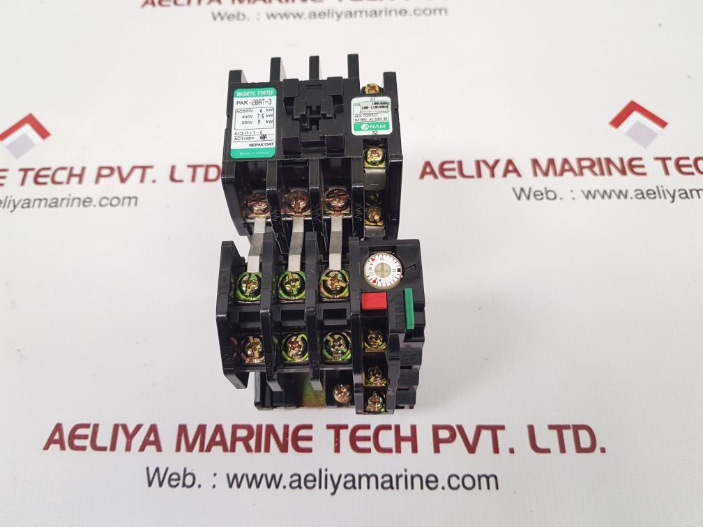 Anam Pak-20 At-3 Magnetic Starter 220Vac 6A