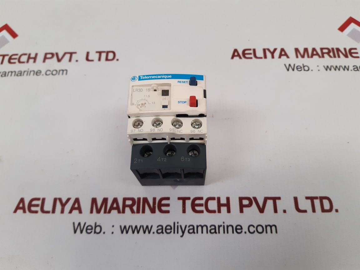 Telemecanique Lr3D16 Thermal Overload Relay Tesys-034698 Class 10, 600Vac