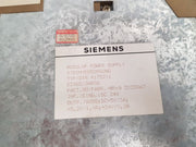Siemens Ps 3A Simatic S5 Power Supply Module 24Vdc