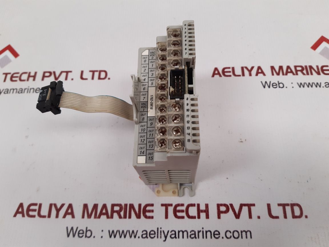 Allen-bradley 1762-ow16 Micro Logix Relay Output Module Ser B Rev A