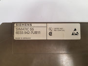 Siemens 6Es5 942-7Ub11 Simatic S5 Processor Module Cpu942B
