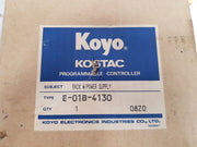 Koyo Electronics E-01B-4130 Programmable Controller Used