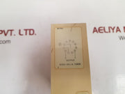 Electromatic S-system Sb 195 220 Star Delta Timer Relay 0.8 To 18 Sec. 220 Vac