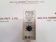 Electromatic S-system Sb 195 220 Star Delta Timer Relay 0.8 To 18 Sec. 220 Vac