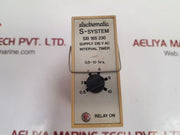 Electromatic Sb 165 230 Interval Timer With Base 0,5 To 10 Hrs 230 Vac