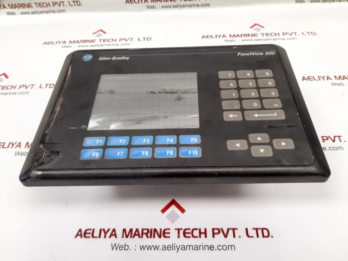 Allen-bradley Panelview 600 Operator Interfaace Panel (Not Working)