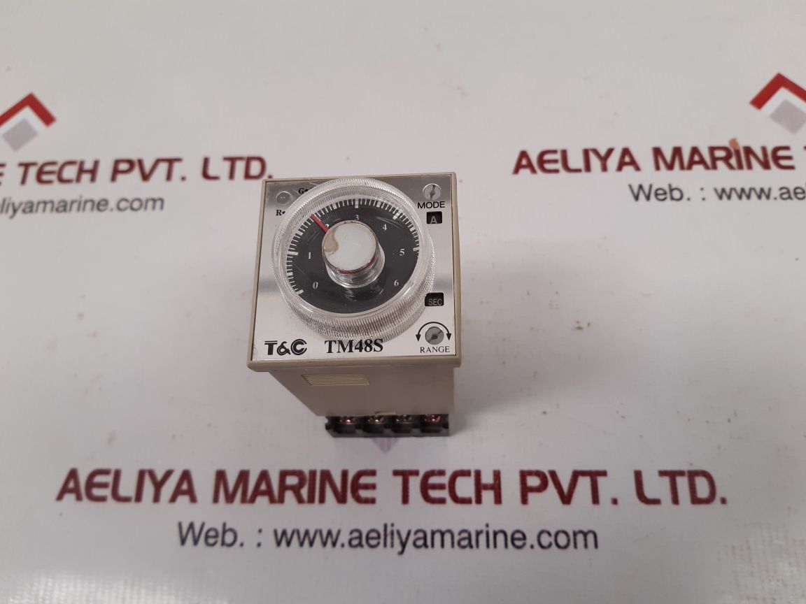 T&C Tm48S Timer 6S/60S/6M/60M, 50/60 Hz