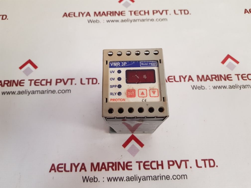 Proton Vmr 3P Proton Voltage Monitoring Relay Pr-07, 200-500V Ac