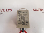 Cikachi Electric Ah3-3 Time Delay Relay 0-10 Sec 5A 250Vac