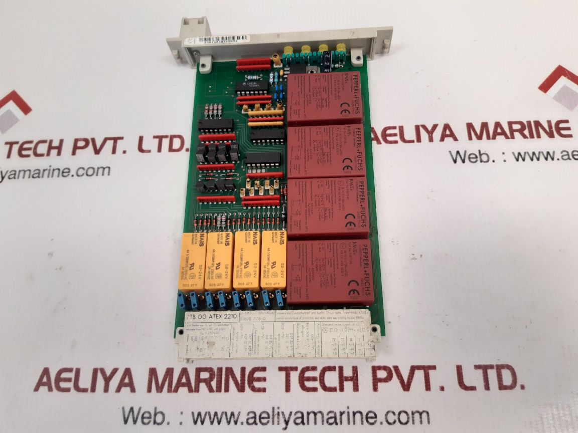 Pepperl + Fuchs Eg4-r Switch Amplifier Module 48744