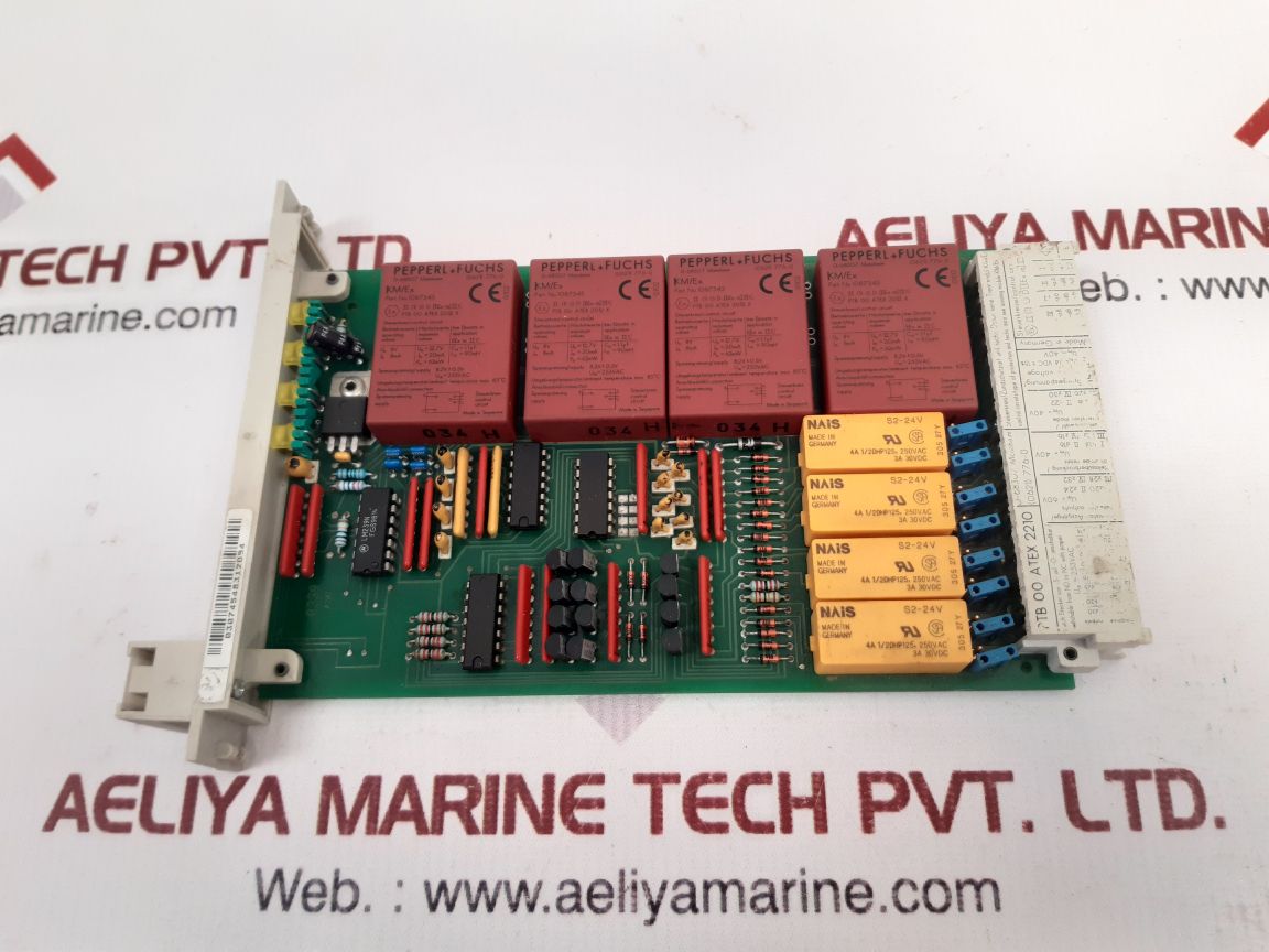 Pepperl + Fuchs Eg4-r Switch Amplifier Module 48744