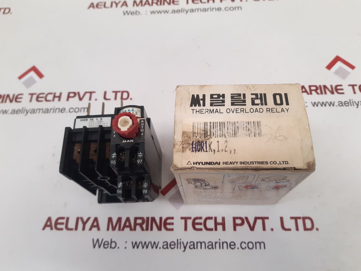 Hyundai Hor 1K 1.2 Thermal Overload Relay 660V