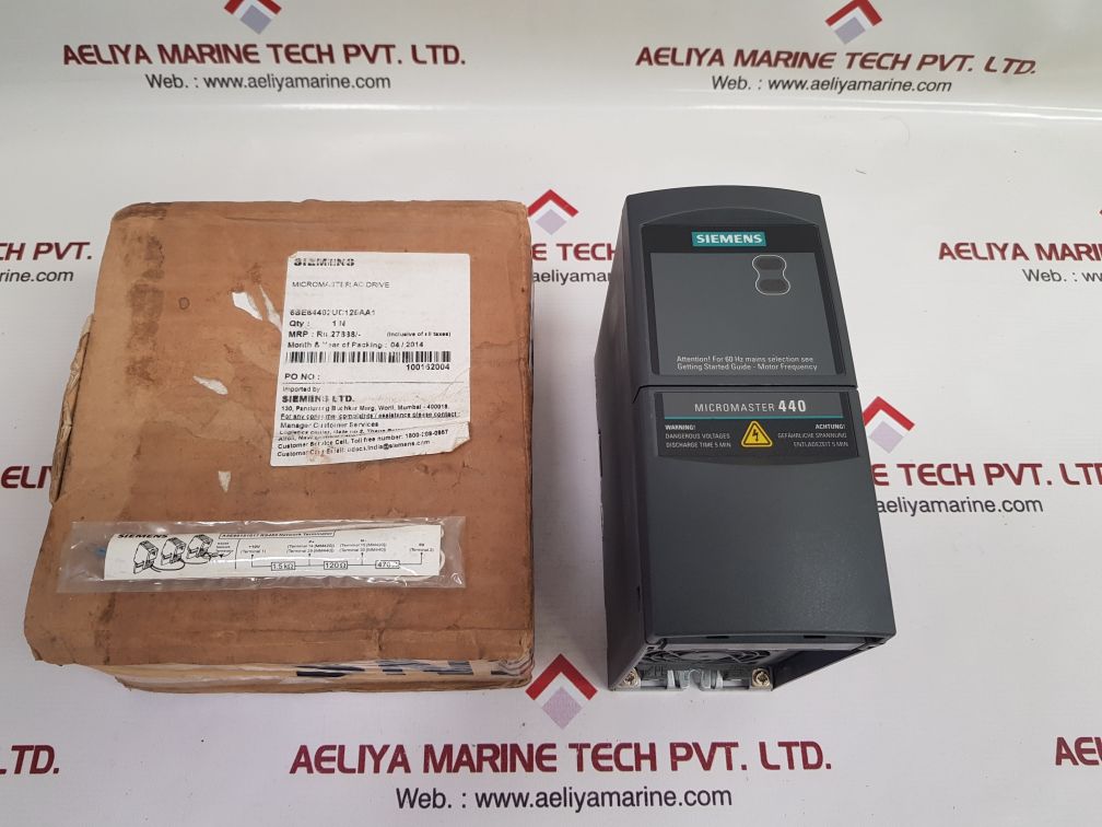 Siemens Micromaster 440 6Se6440-2Uc12-5Aa1 Inverter Drive 200-240V