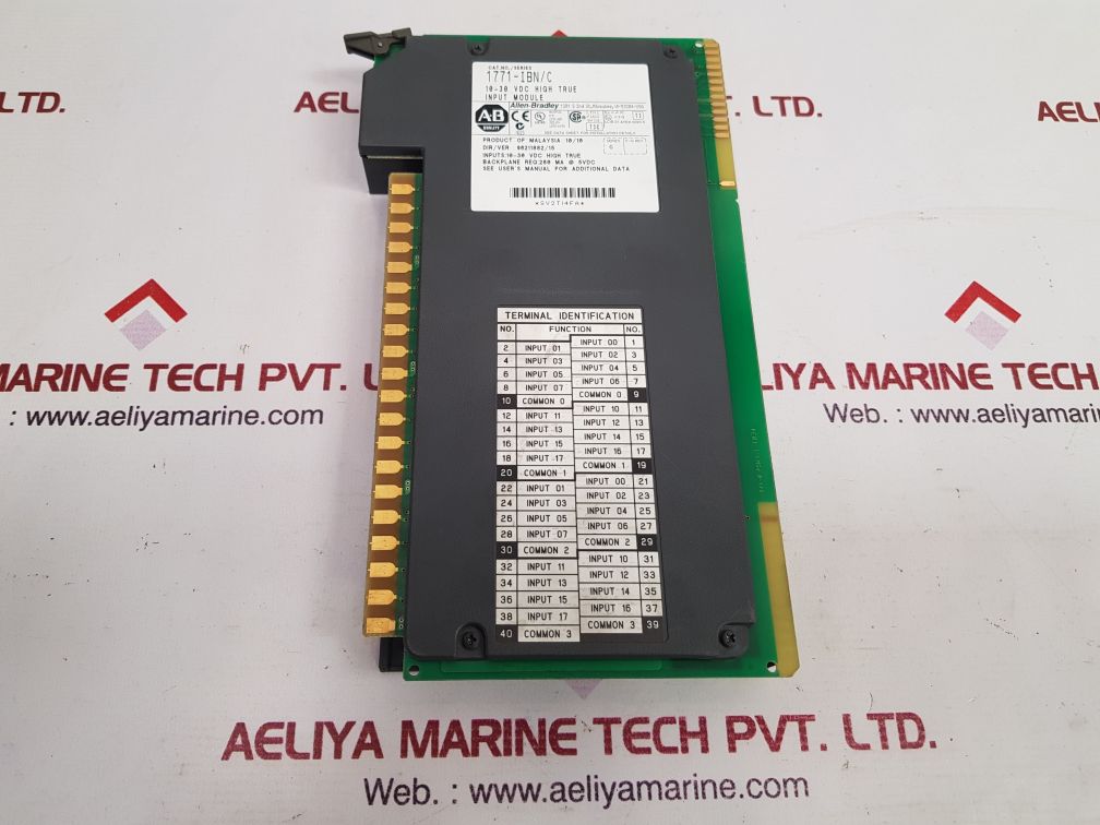 Allen-bradley 1771-ibn Ser.C Input Module 10-30 Vdc