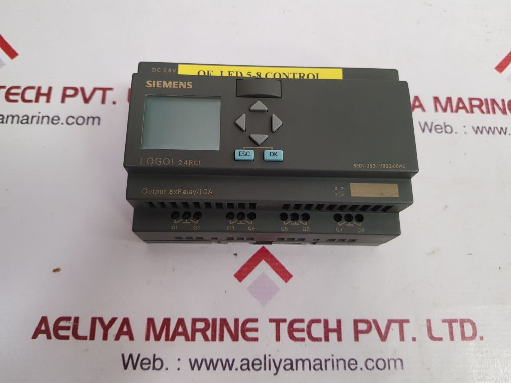 Siemens 6Ed1 053-1Hb00-0Ba2 Logic Control Module 24Vdc