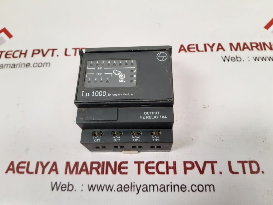 Larsen & Toubro L1000-a12Er Extension Module 110-240 Vac 50/60 Hz