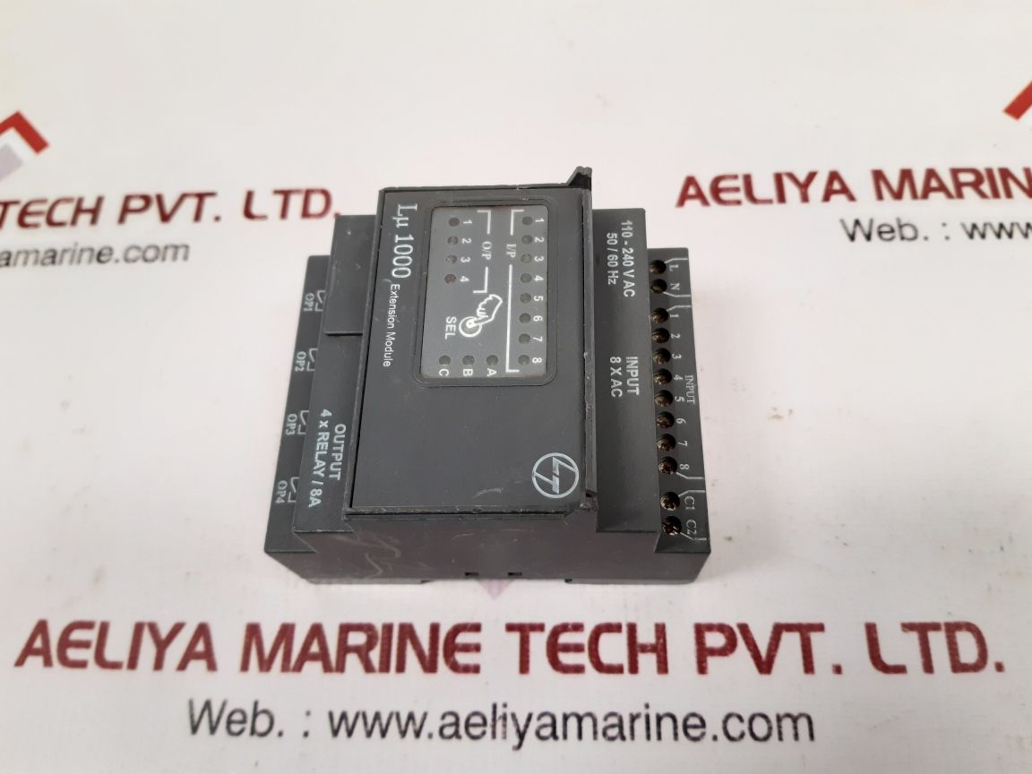 Larsen & Toubro L1000-a12Er Extension Module 110-240 Vac 50/60 Hz