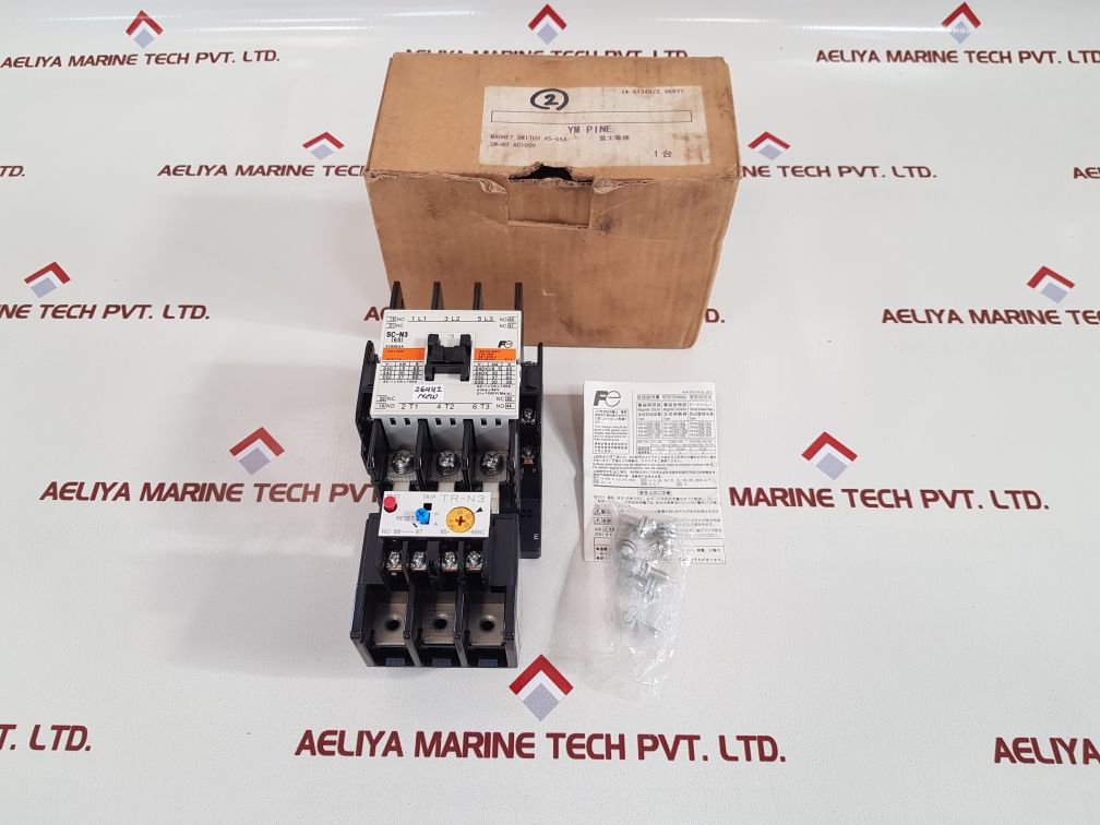 Fuji electric sc-n3 sc65baa magnetic switch with tr-n3 overload relay