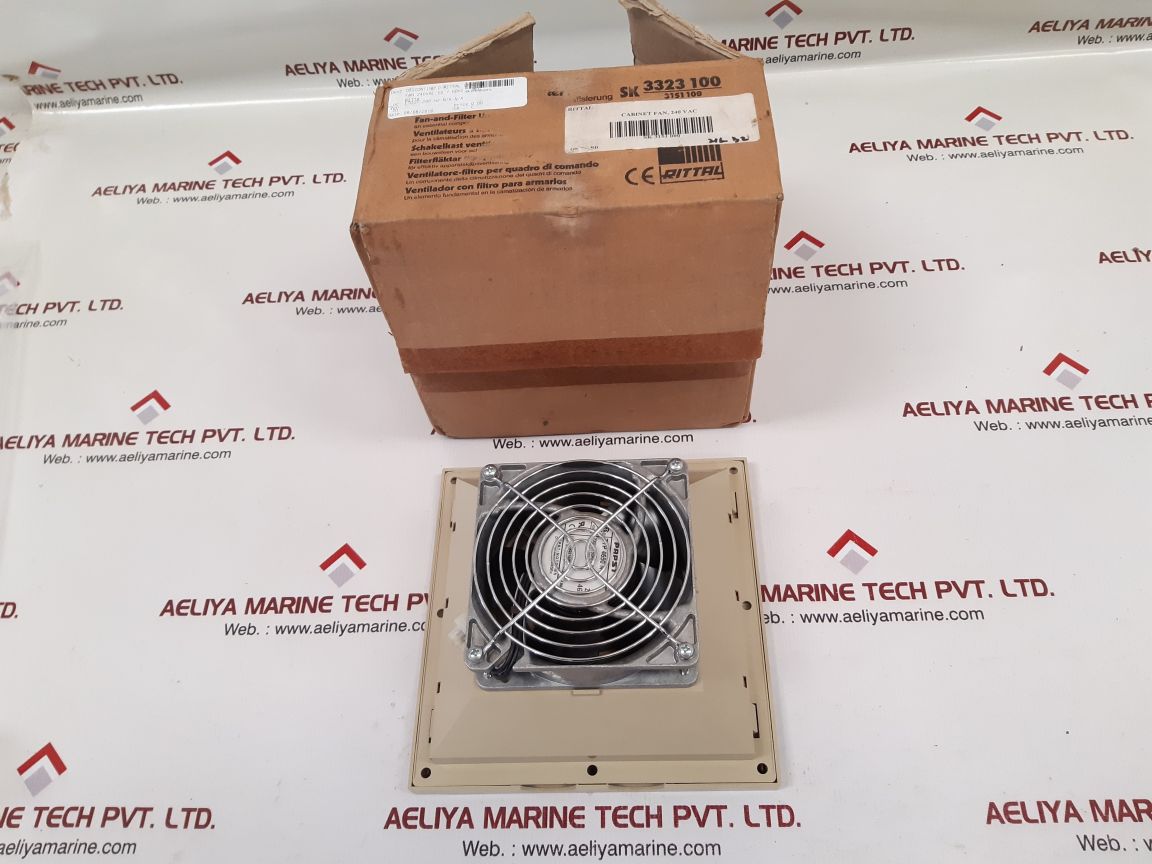 Rittal Sk 3323100 Fan-and-filter-unit 240Vac 50/60 Hz