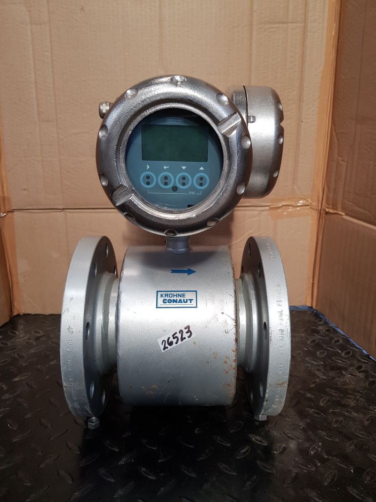 Krohne conaut gds-bus optiflux kc4300 c/6 eex electromegnetic flow sensor