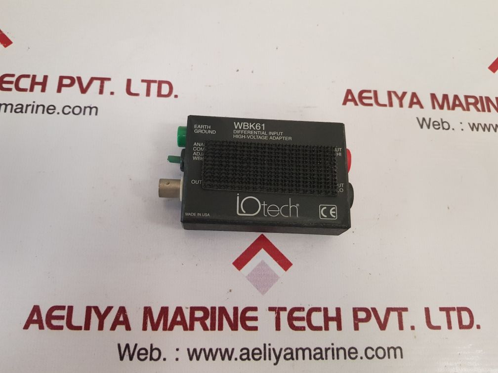 Iotech wbk61 high-voltage adapter